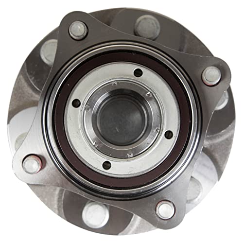 Image of TRQ Front Left and Right Wheel Bearing and Hub Assembly 2 Piece Set RWD Compatible with 05-15 Pre Runner 2WD 03-23 Toyota 4Runner 2WD 07-14 FJ Cruiser 2WD 16-23 Tacoma 2WD