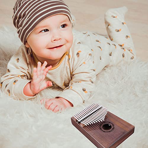BIENKA 1 Set Kalimba Thumb Piano 17 Touches Mini Portable Mbira Finger Piano Set Instrument de Musique avec Tune Hammer… - Les Beatles, Paul McCartney, John Lennon, RIngo Starr, George Harrison BIENKA 1 Set Kalimba Thumb Piano 17 Touches Mini Portable Mbira Finger Piano Set Instrument de Musique avec Tune Hammer… – Image 3