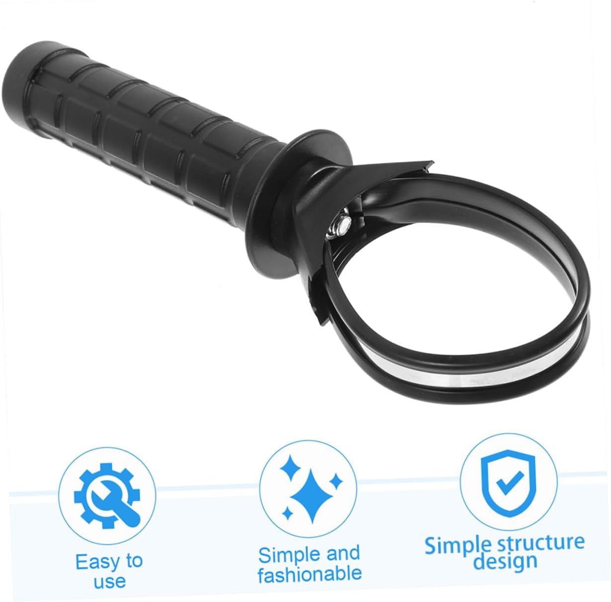 2pcs Wrist Gyro Ball Handle Grip Gyro Ball Holder Wrist Bracket Versatile Easy Install Use Hand Strength Exerciser