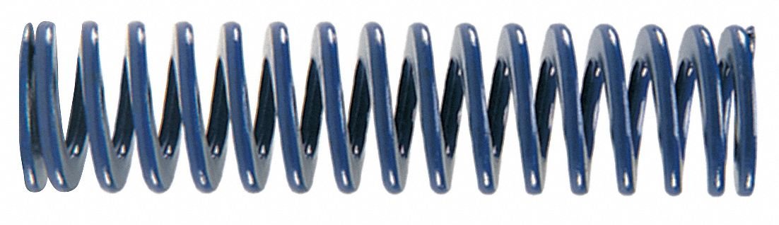 Die Spring, Medium Duty, 0.5x1-1/4 in, PK10