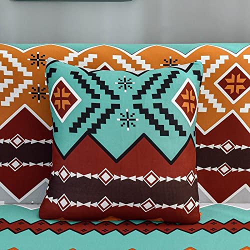 Funda de sofá elástica estampada de 2 plazas para sofás y sillones de 145 a 185 cm 4