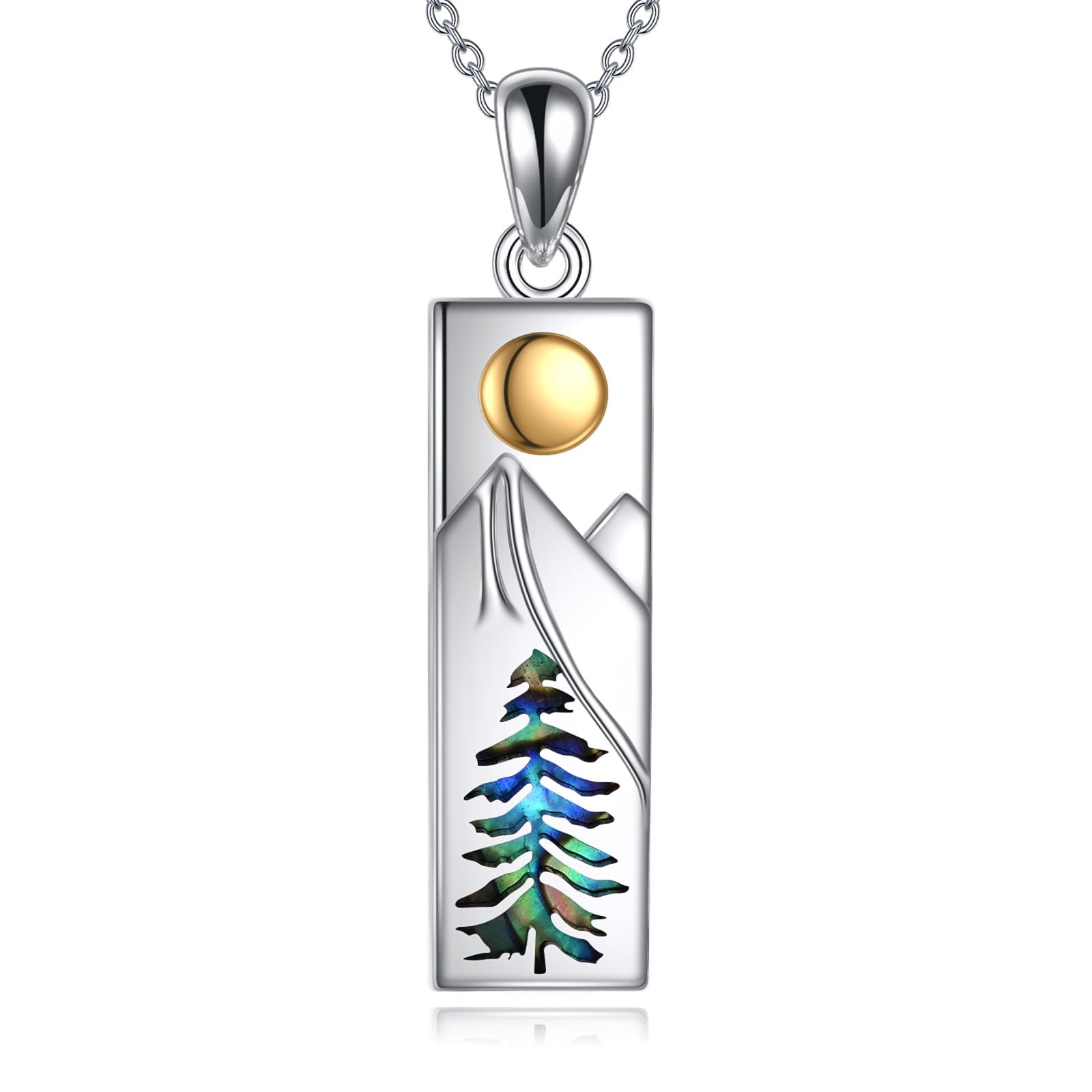 Sponsored Ad – Mountain Necklace for Women Sterling Silver Nature Necklace Jewelry Gift for Skiers, Hikers, Campers, Climbers and Nature Lovers (Silver-Mountain Nature Necklace)