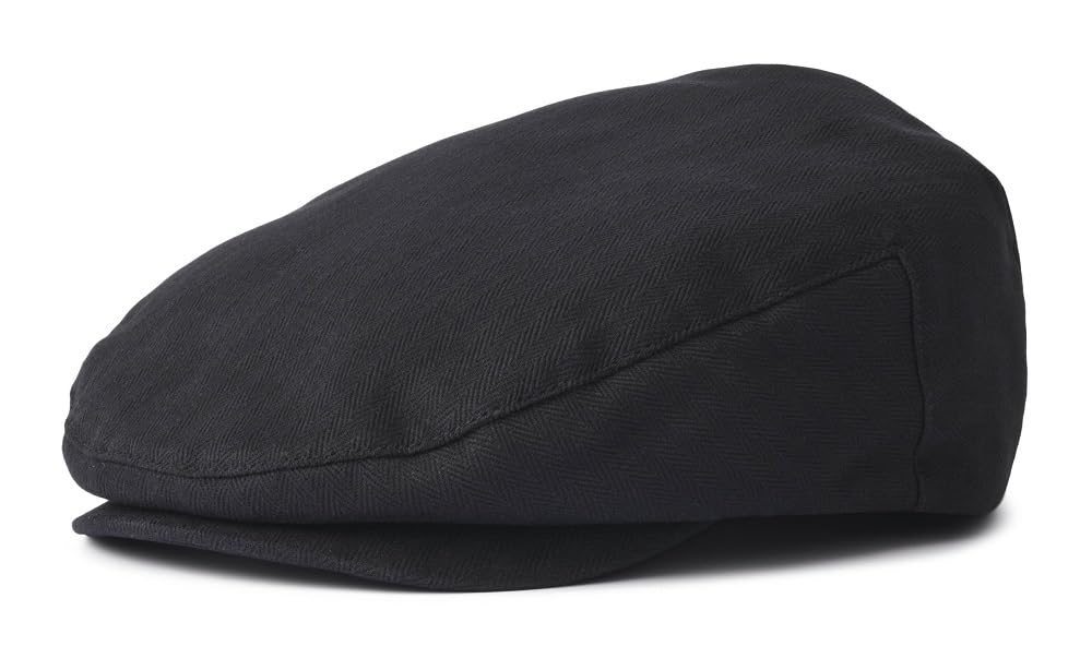 BRIXTON Unisex's Hooligan Snap Cap Newsie, Black, M