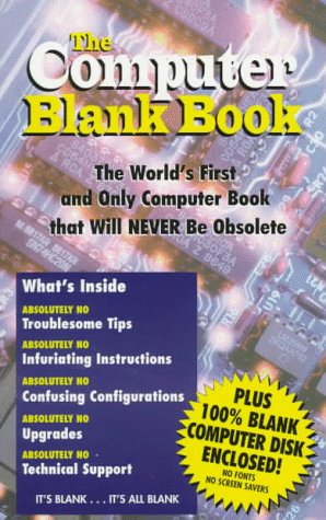 Amazon.com: The Computers Blank Book: The World's First and Only ...