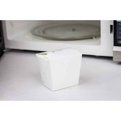 Miniatura 2 de Karat FP-FP16W - Contenedor de papel para llevar de 16 onzas, color blanco (caja de 450)