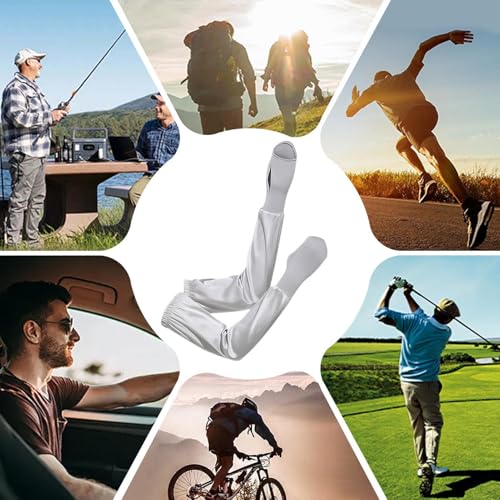 Mangas solares refrescentes y transpirables para ciclismo y deportes al aire libre 4