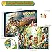 LEARN & PLAY Wooden Bible Puzzles for Kids 4-10, 4 Pack Educational Jigsaw Puzzles (36 Pieces Each) - Adam & Eve, Last Supper, Noahs Ark, Nativity, Puzzle Guide, Gift Box, Kids 4 5 6 7 8 9 (Bible)