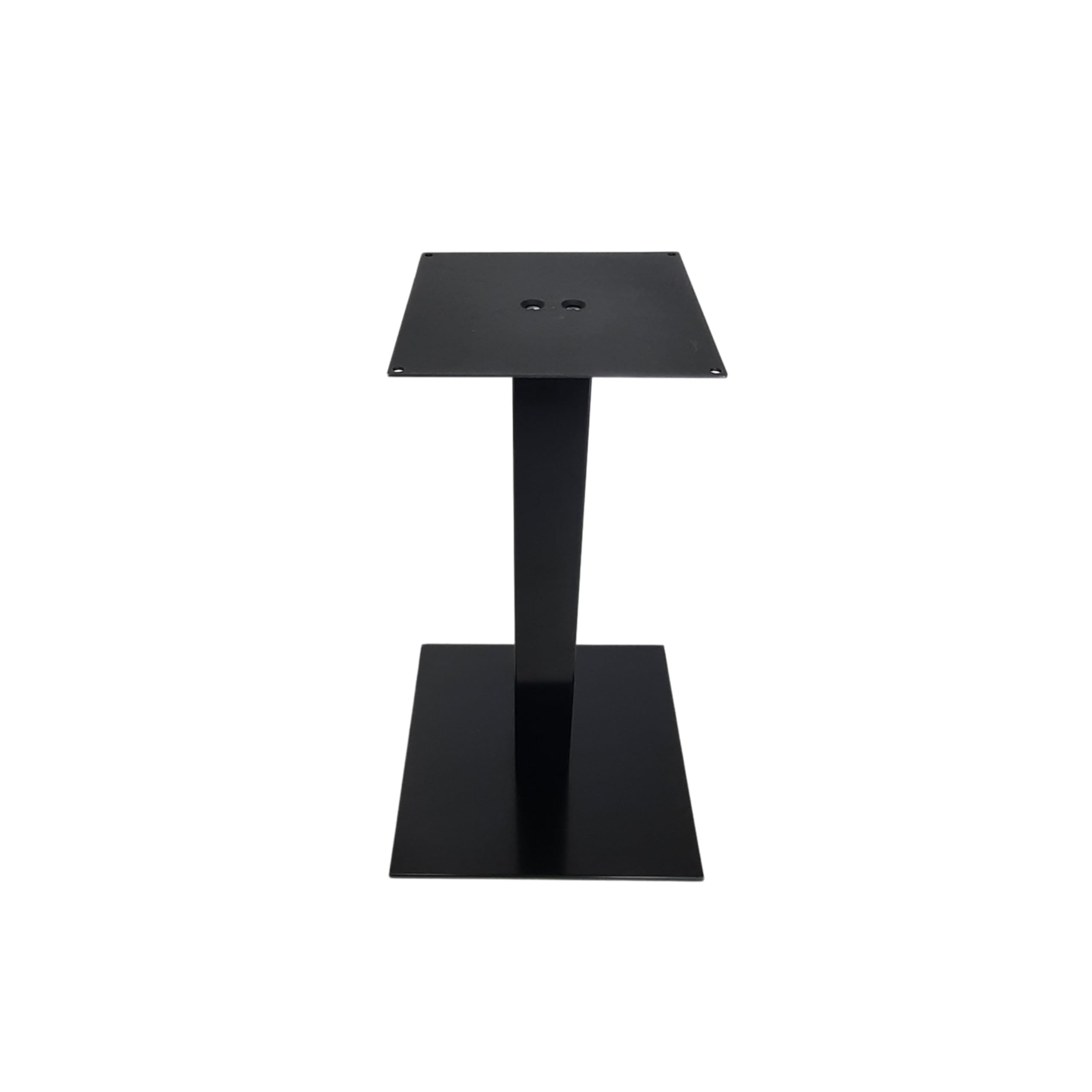 ZStyle Base - Piede - Gamba Tavolo - Tavolino in Metallo per Bar Bistrò Ristoranti Catering - in Acciaio (Base Singola - 42x42x72 cm)