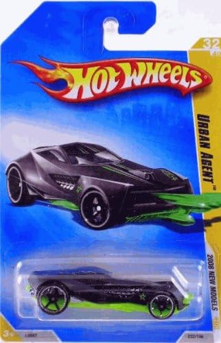 Hot Wheels 2008 (32) Urban Agent (Black) 1:64 Scale