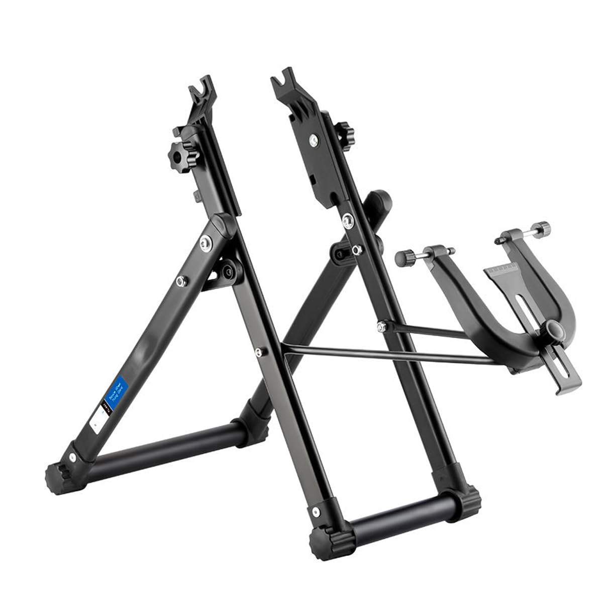 Houson Truing Stand for Bicycle Wheels - Rear Wheel Stand for Bike Repair & Assembly, Black