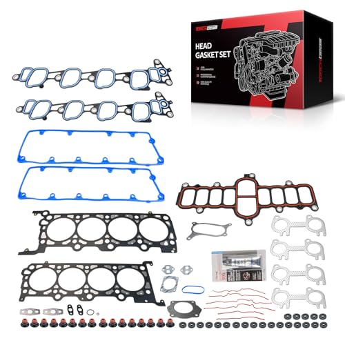 Image of Torchbeam Head Gasket Set HS9792PT9 Fit for Crown Victoria,E-150,E-150 Club Wagon,E-250,Explorer,F150,F150 Heritage,Grand Marquis,Mountaineer,Town Car,Engine Cylinder Kit