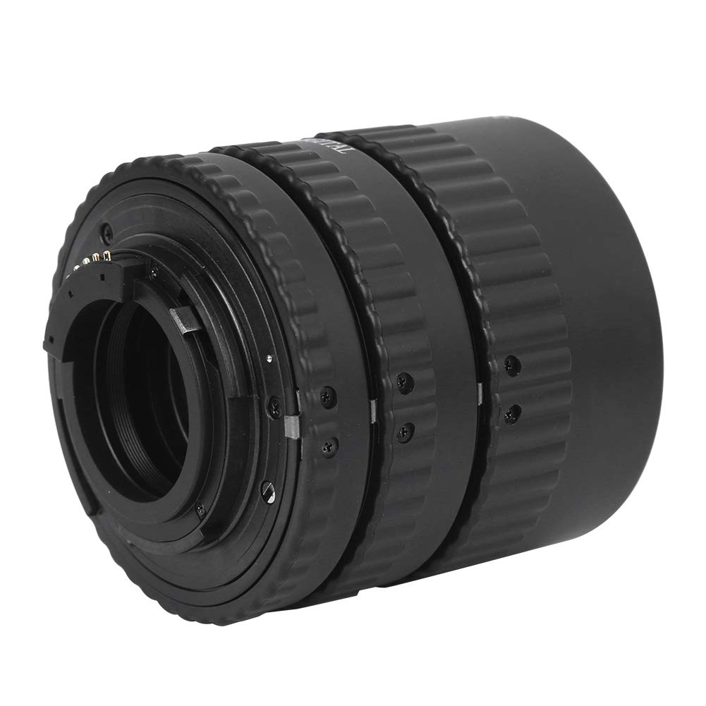 Tubos de extensión Macro para cámaras DSLR, Enfoque automático, Enlace de Apertura, plástico y Metal, fotografía de Primeros Planos