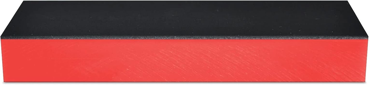 Jende 0.5 Micron 2"x6" Nanocloth Knife Strop unloaded-3/4" thick Acrylic, Premium Strop for Diamond Emulsions