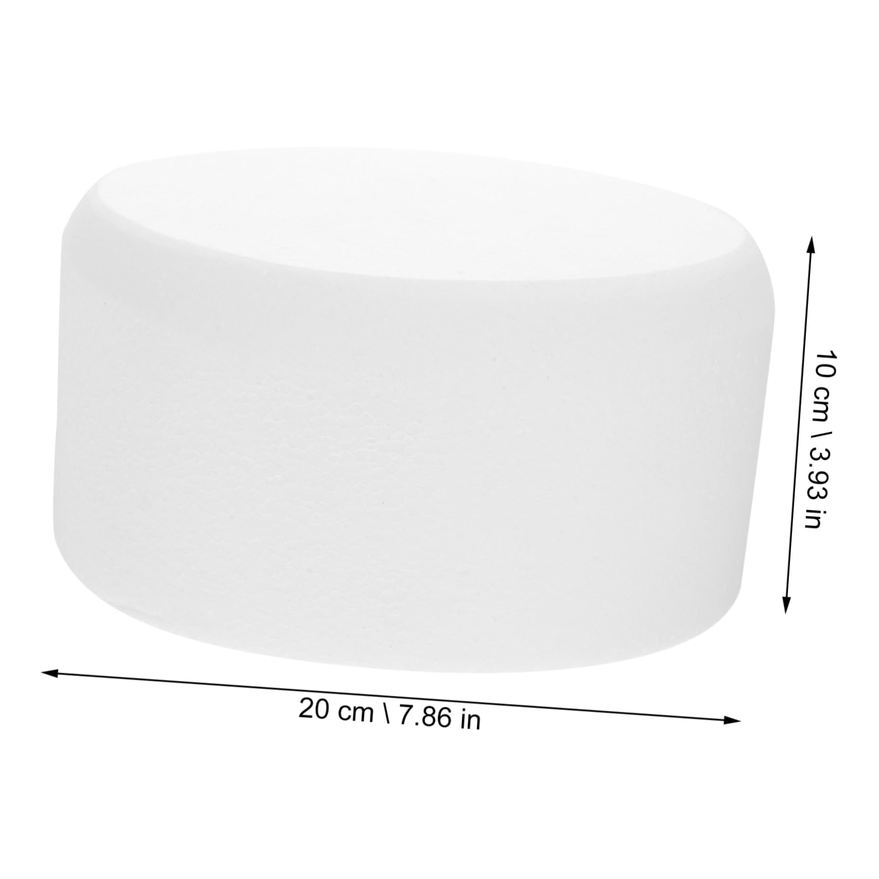 DECHOUS 4 Pezzi di Tortiere Rotonde in Schiuma per Decorare Torte Accessori per Feste Nuziali Facili da Usare per La Cottura al Forno