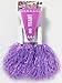 Cheerleader Purple Pom-Poms & Megaphone Set