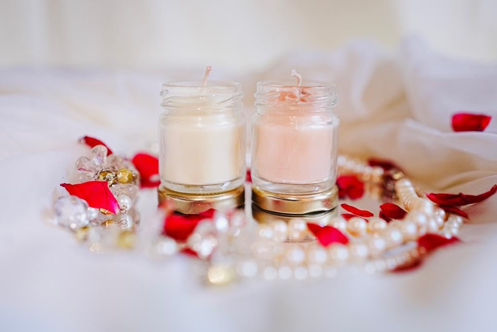 Manasis Handmade Authentic Candles Small Scented jar candle's