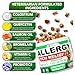 Dog Allergy Relief Chews - 170 Dog Allergy Chews - Itch Relief for Dogs - Anti Itch for Dogs - Dry & Itchy Skin - Allergies & Immune Support Supplement, Omega 3 Fish Oil, Colostrum - Made in USA