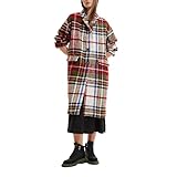 Desigual Desigual Abrig_Camila 4007 London Green Overcoat, Verde, M para Mujer