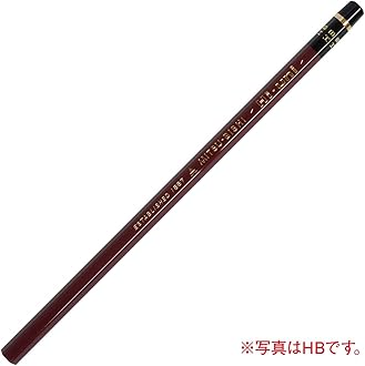 Uni Wooden Pencil, 4B, Box of 12 (HU4B)