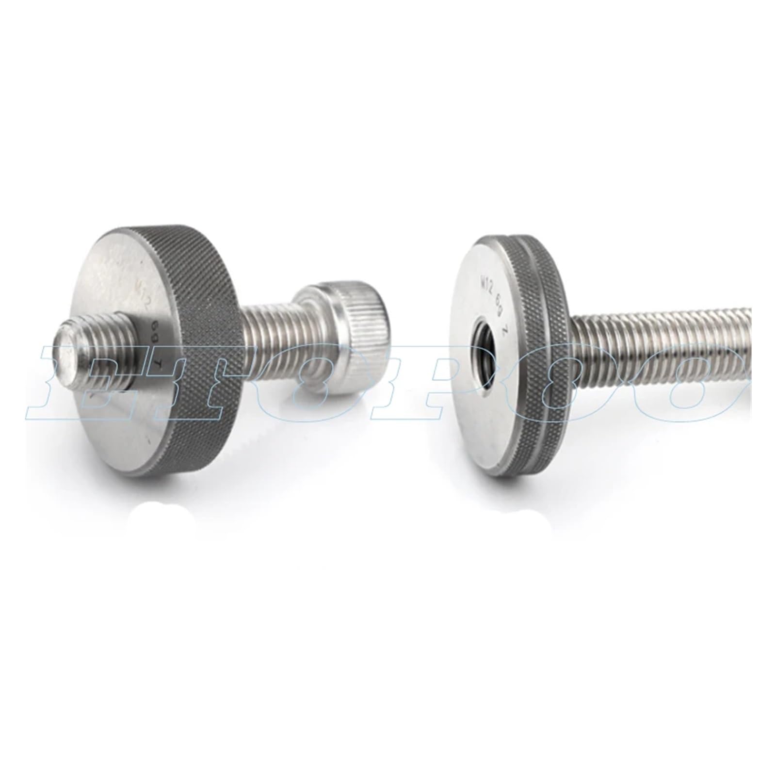 Szablon do gwintów, zestaw 2 sztuk, Go-No-Go-Go-Go-Go-Gage, metryczny, 6 G, M3 do M16 (M3 x 0,5)