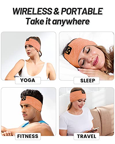 Image of Perytong Sleep Headphones, Bluetooth Sleeping Headband Headphones for Side Sleepers