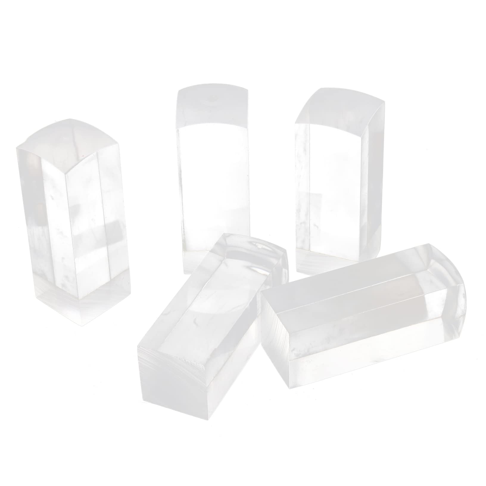 5pcs Block Blank for Scrapbooking DIY Crafts and Nail Art Safe Material for Food and Creative Projects