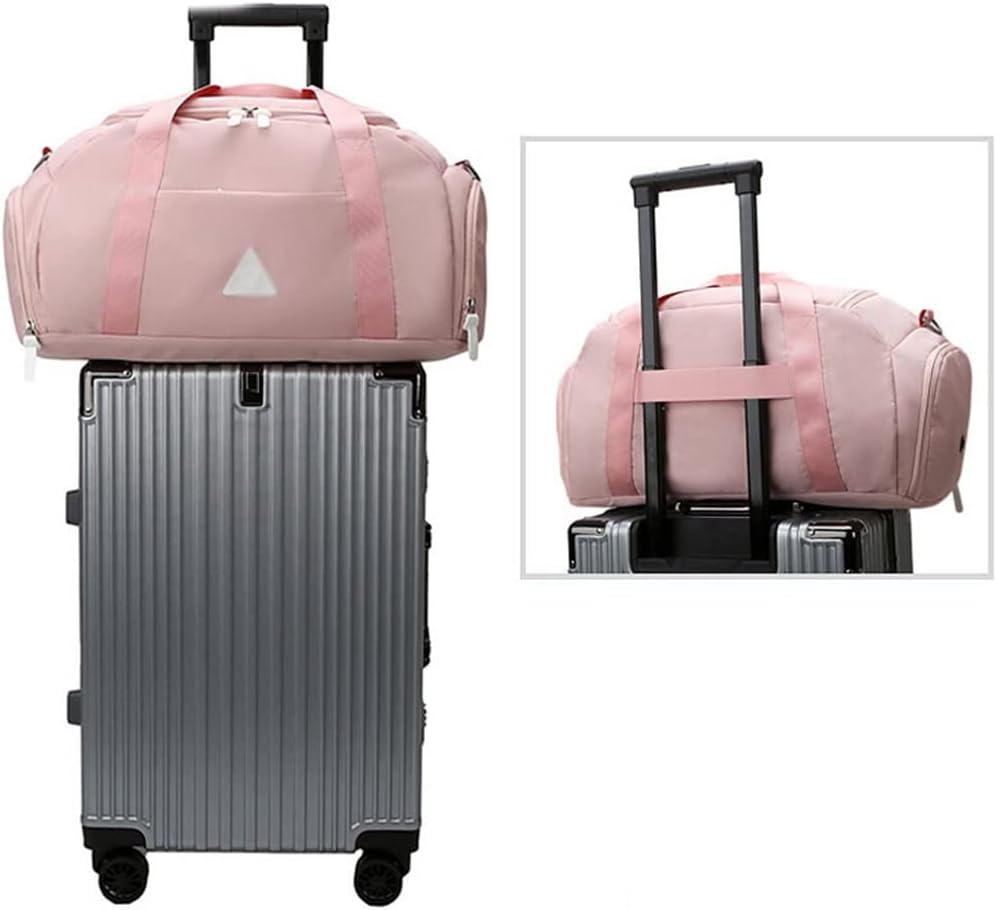 Outdoor Oxford Sports Gym Bag Men Women Fitness Travel Tote Yoga Mat With Shoes Compartment
