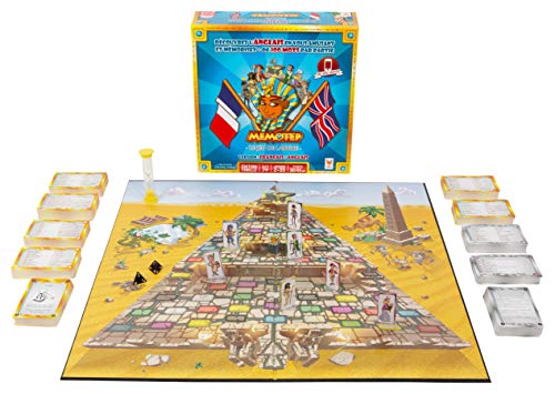 51X09YcnmTL Topi Games | MEMOTEP – Français/Anglais | Jeu de Société Éducatif | Apprentissage Langue Français Anglais | 2 à 35 Joueurs | 30 à 45 Min | Vocabulaire et Expression | Idée Cadeau Dès 7 Ans | VF