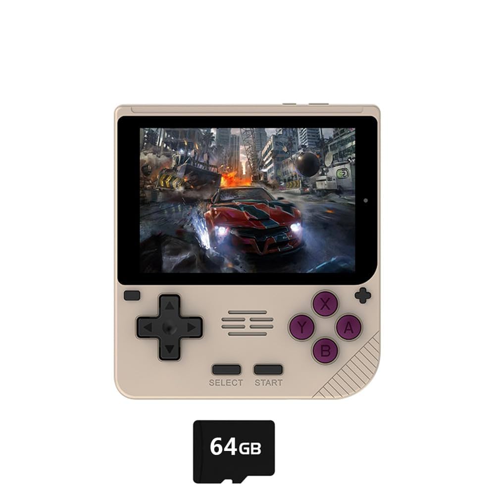 Amazon.co.jp: Powkiddy V10 RK3326 ポータブルレトロゲーム機