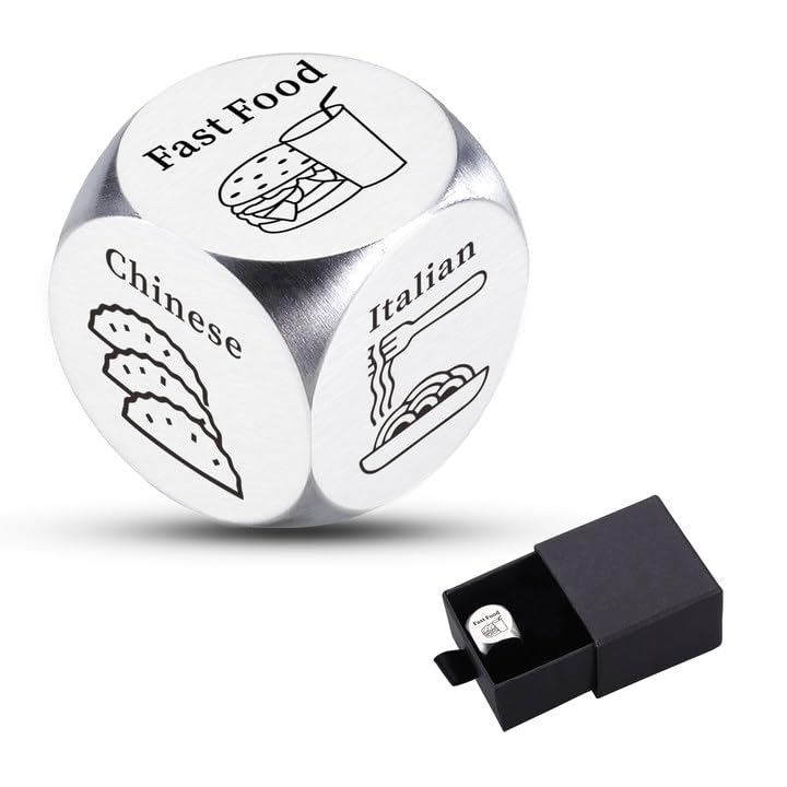 Valentines Gifts for Men Qwixx Dice Game Food Dice Funny Gag Gifts for Women Men Cool Unusual Gifts for Couple 5 Senses Gift for Him