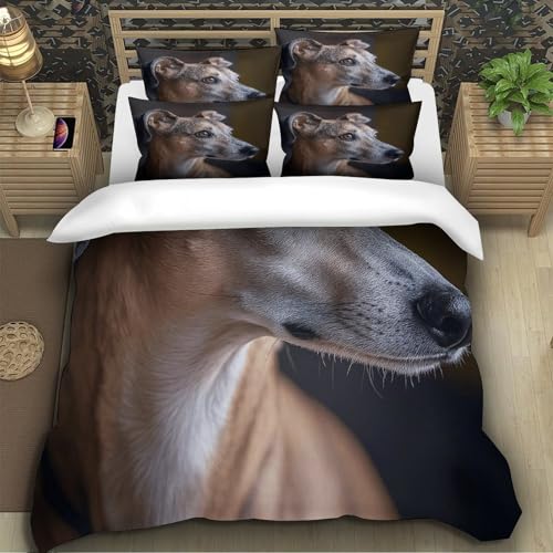 Housse de couette 3D en microfibre résistante avec fermeture éclair - 5