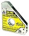 Magnetic Weld Square, 3-3/4x4-3/8in, 75lb
