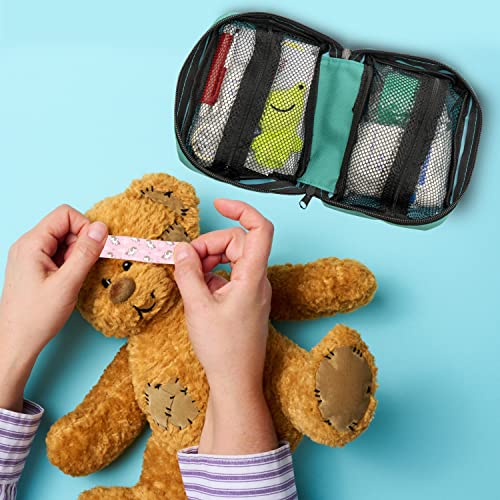 Erste Hilfe Set Kinder, Reiseapotheke Kinder gefüllt mit 47 Inhaltsteilen, Erste Hilfe Tasche Baby für unterwegs… - Image 8