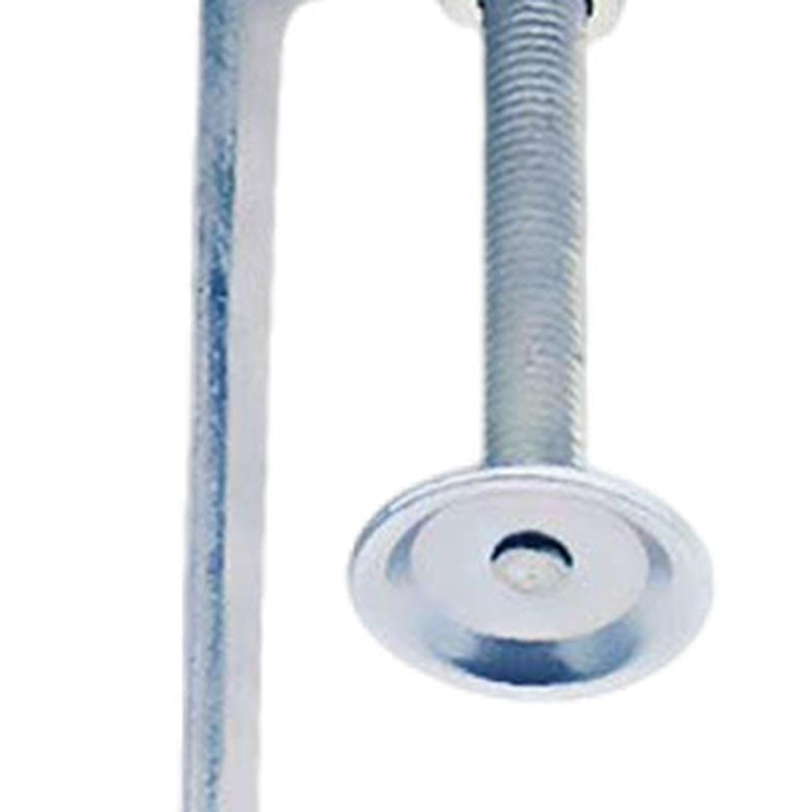 Set di 4 Morsetti per Mattoni, Robuste Staffe in Acciaio per Carpentieri, Lunghezza 20 Cm