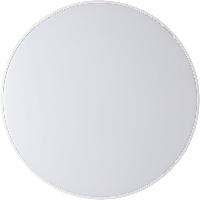 Eglo EGLO LED-plafondlamp Crespillo, 1-lichts opbouwlamp, ledlamp van wit kunststof, lamp plafond voor keuken en kantoor, neutraal wit, Ø 38 cm photo 2