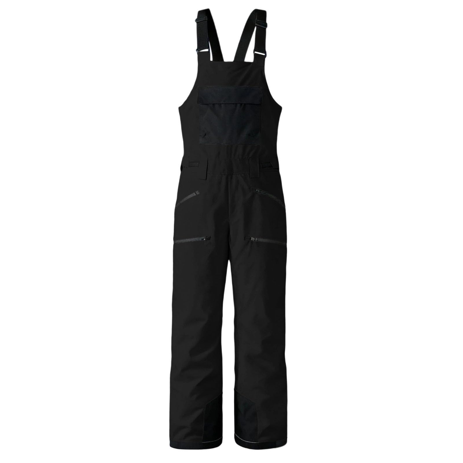 Skihose Damen Herren Latzhose Wasserdicht Schneehose Winter Warme Snowboardhose Winddichts Skioverall Verstellbaren Hosenträgerhose Schneeanzug Einteiler Skianzug Schnee Winterhose Ski Pants Jumpsuit