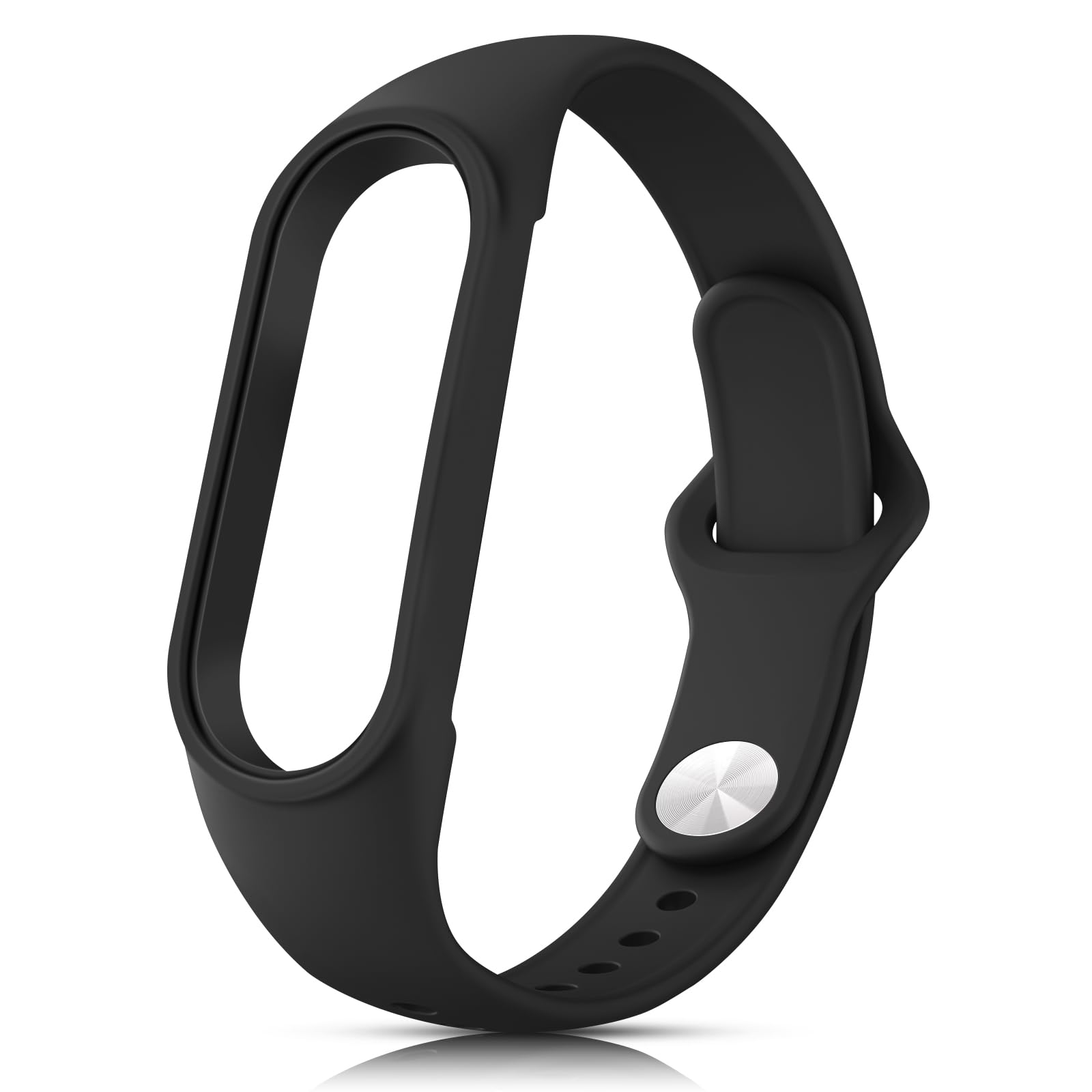 Tobfit Silicone Band for Xiaomi Mi Band 5/ Mi Band 6 (Watch Not Include), Soft Wristbands for Amazfit Band 5/Amazfit Band 6, Sport Strap for Women Men