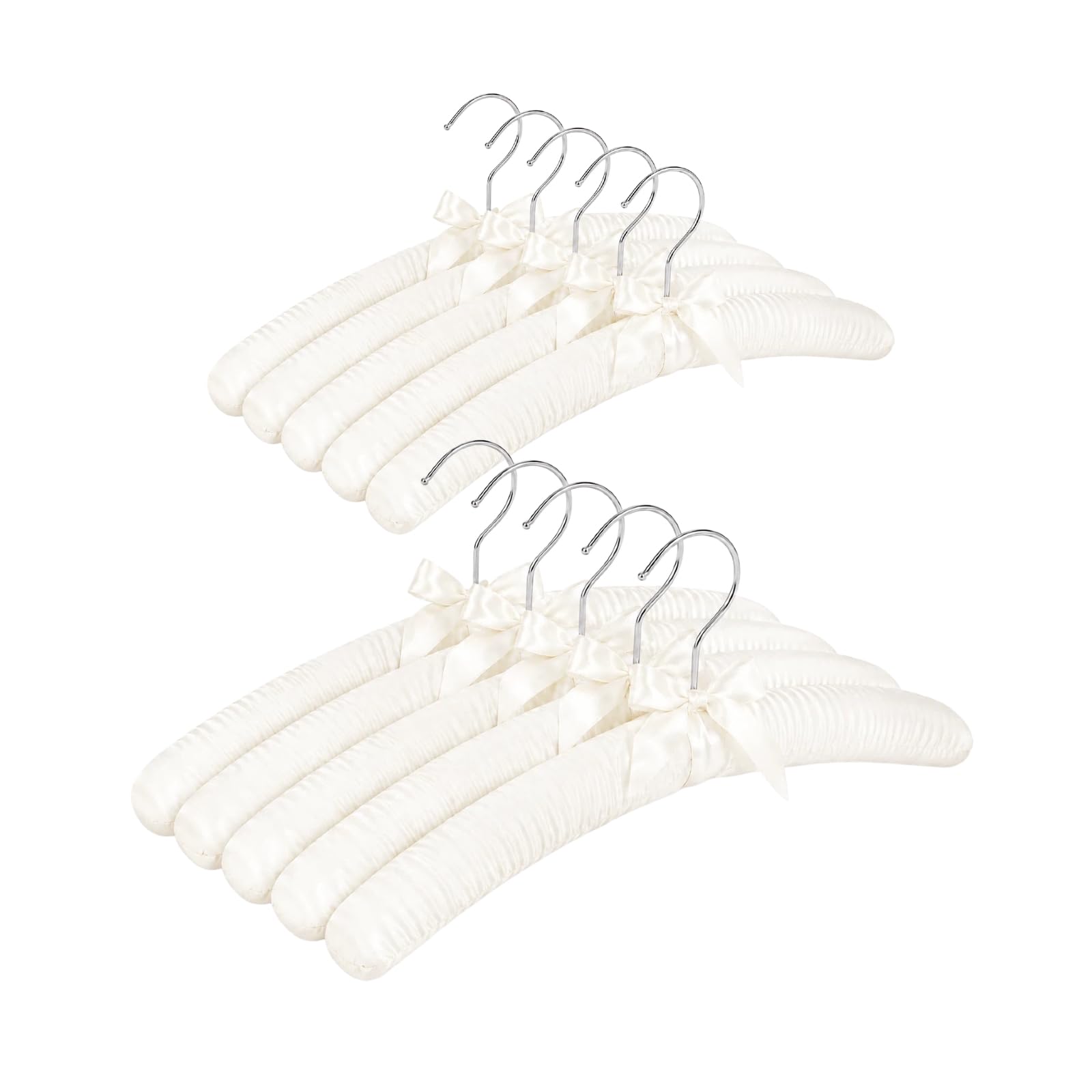 Padded Hangers for Women Clothing Satin Hangers Padded Hanger for Sweaters — image 1