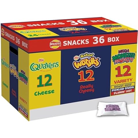 Walkers Crisps Snack Variety Box 36 Pack Cover