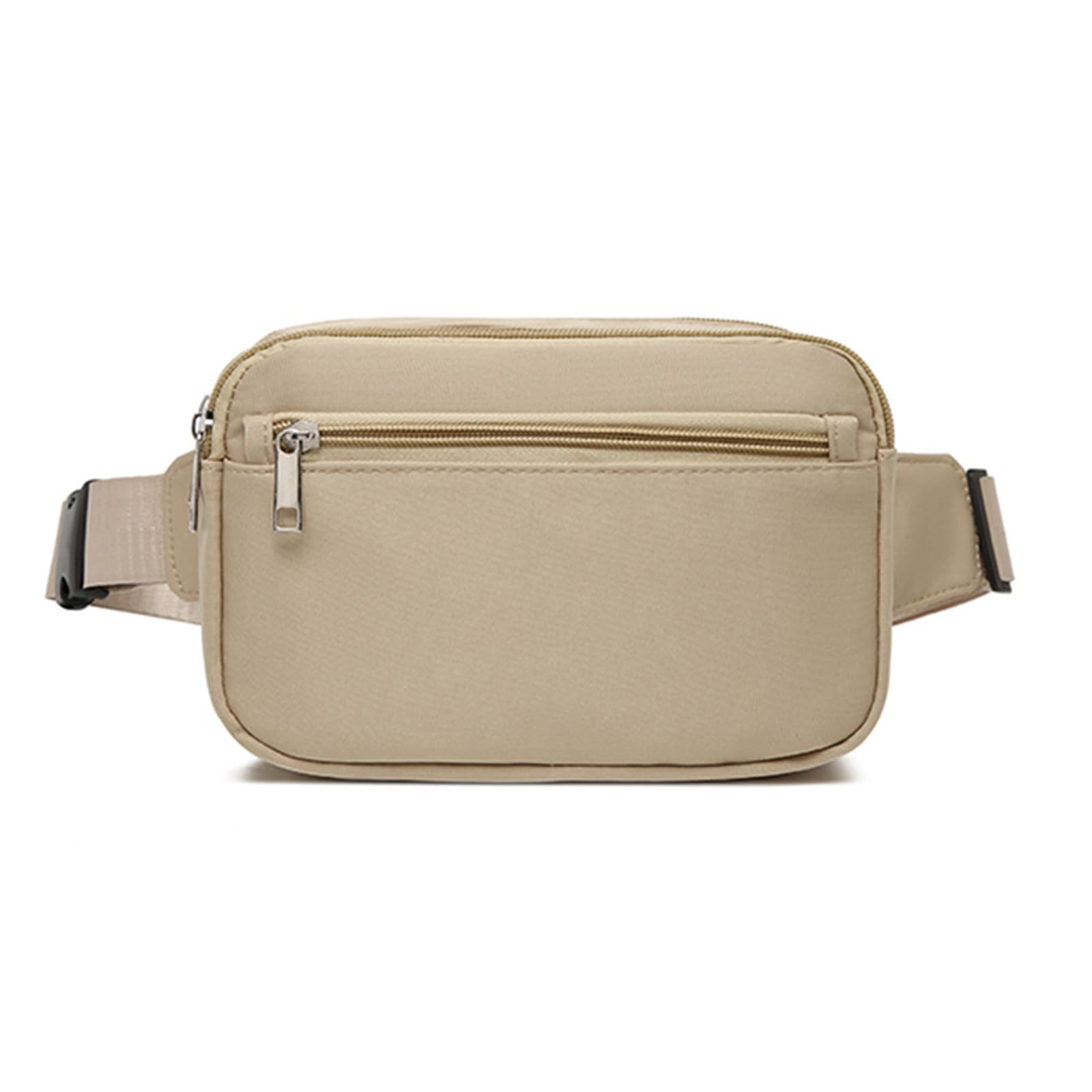 Bumbags for Women Men Women Ladies, Waterproof Fashion Bum Bag, Multi Pockets, Crossbody Bag Lightweight for Travel Sport Running (Apricot)