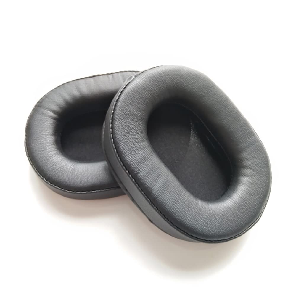 Cruvurbi Replacement Foam Earmuff Earpads for Audio-Technica ATH-MSR7 ATH-M50x ATH-M50s ATH-M40X ATH-M40 ATH-M30 ATH-M30X ATH-M35 ATH-M20 ATH-SX1 Headphones