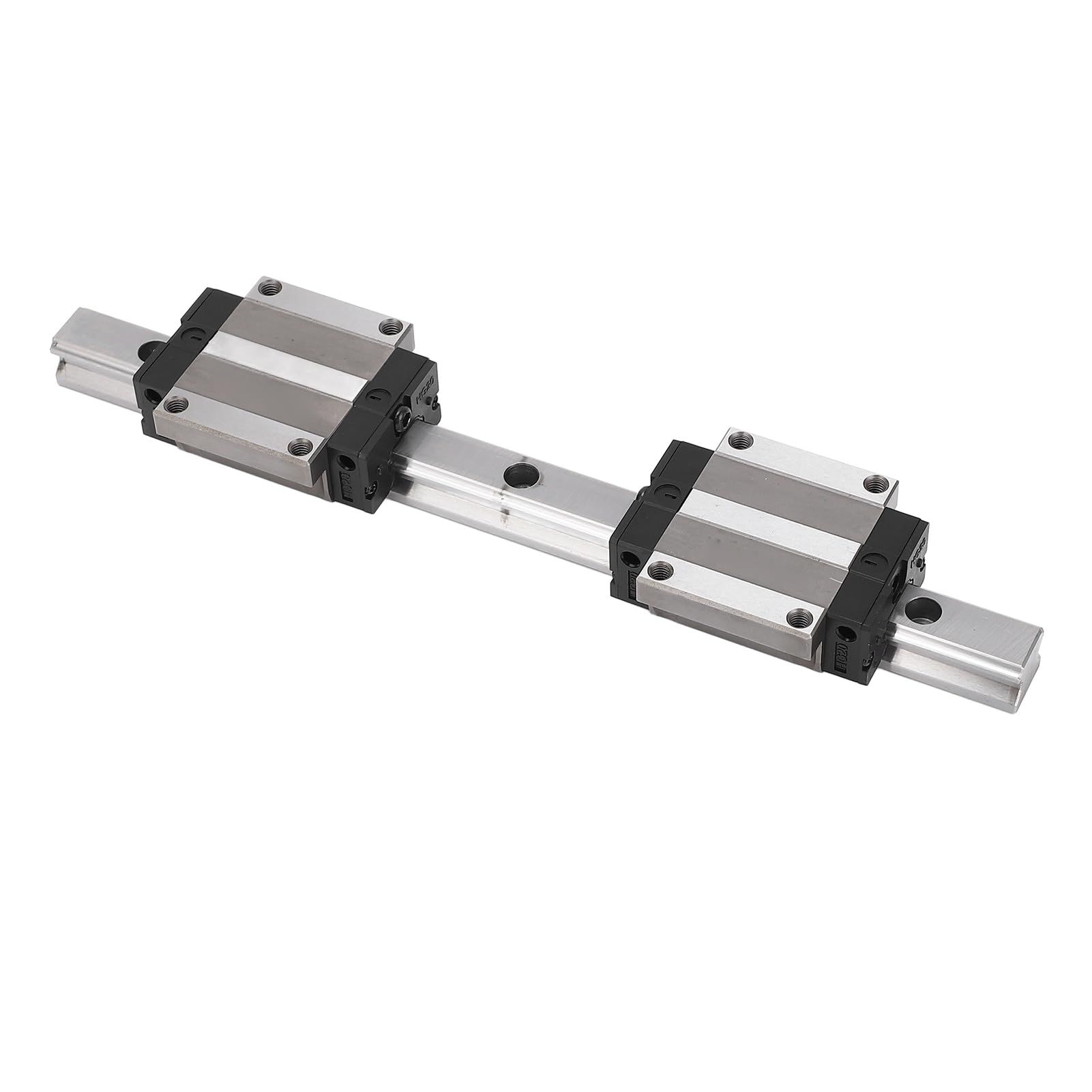 Guida di scorrimento lineare con 2 pezzi HGW20CC Blocchi da 300 mm Raro guida lineare in acciaio per macchina CNC