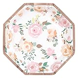 À combiner avec d'autres fournitures de fête florales Pink Blooms de Unique Party