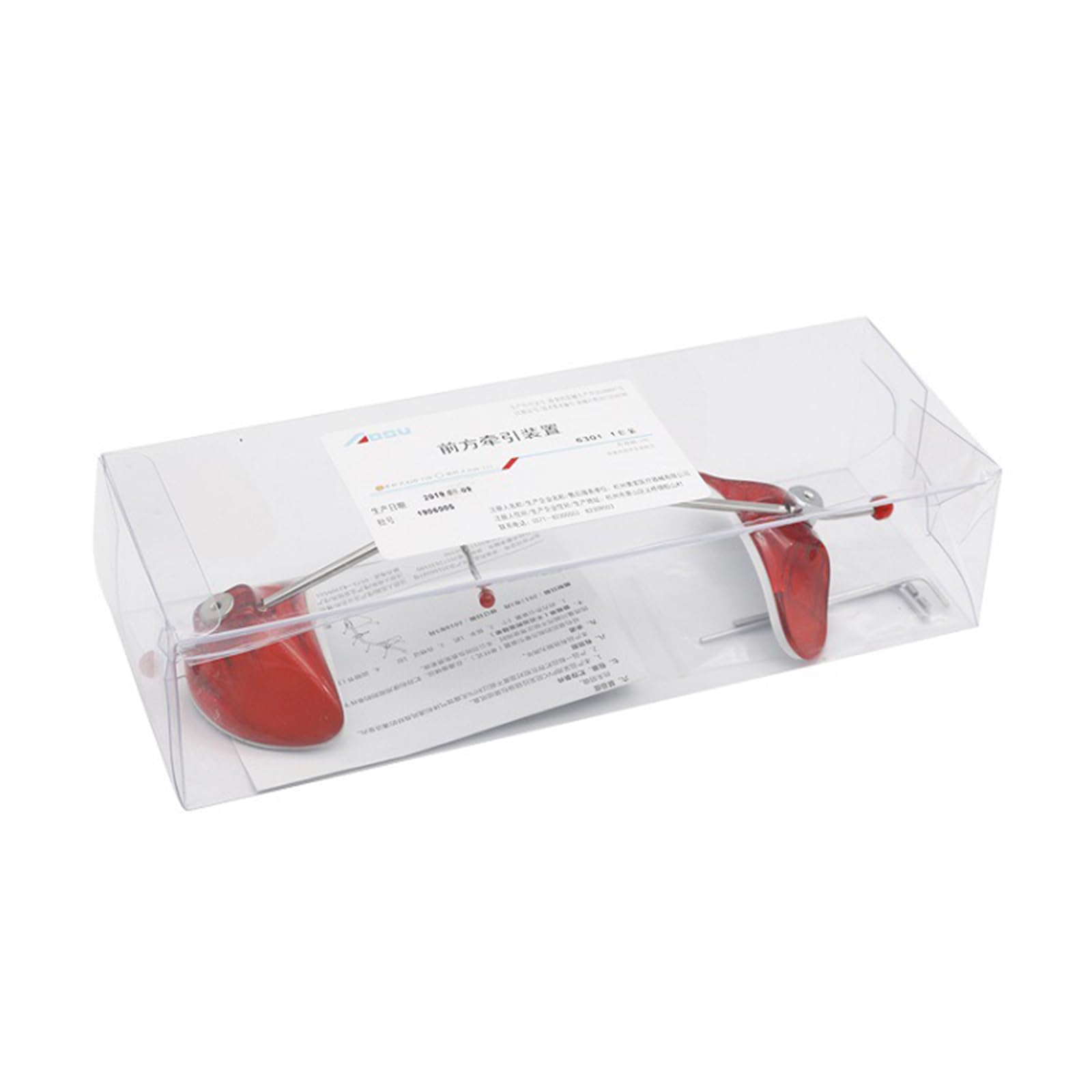 Maschera Dentale Ortodontica Multiregolabile Maschera Facciale Inversa Ad Alta Trazione(Size:A,Color:Rosso)