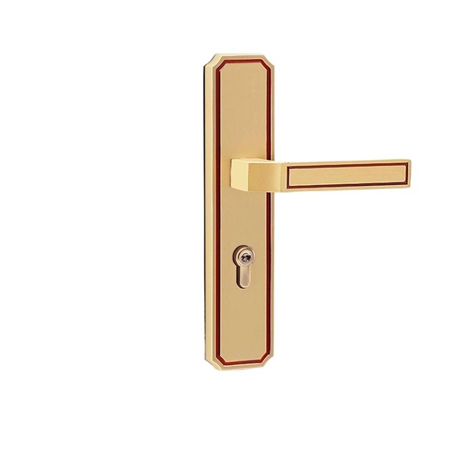 Aepqbgqj One Color Pure Copper Chinese Style Door Lock Silent Thickened Bedroom Solid