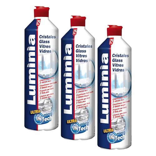 Luminia - Producto de Limpia Cristales - 750 ml (Paquete de 3)