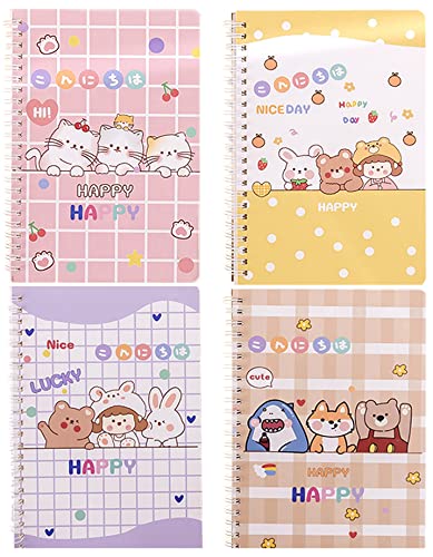Carnet A5 à spirale joli cadeau pour enfants filles adolescents fournitures scolaires