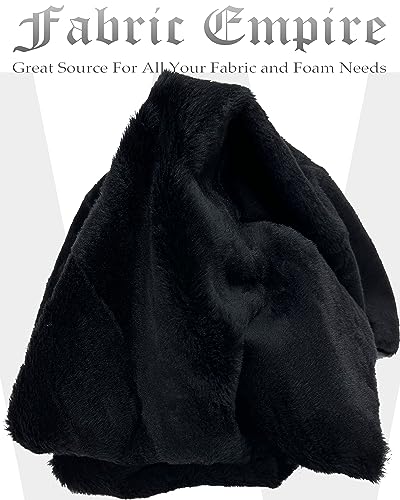 Luxurious Long Pile Faux Fur Fabric in Weasel Black | 60 Inches Wide | Sustainable Style Sold by the Yard 9 Luxurious Long Pile Faux Fur Fabric in Weasel Black | 60 Inches Wide | Sustainable Style Sold by the Yard - Image 8