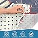 DOMIKING Nautical Style Anchor Kitchen Curtains and Valance Set Light Filtering Tier Curtains Short Valance for Bedroom Kids Child Baby Nursery Room, 57x36 Inch