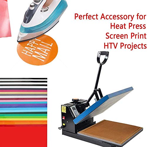 Lysee 3D Printer Parts & Accessories - HOT-5Pcs/Set 3 Sizes Heat Pressing Transfer Pillow PTFE Heat Pad with 2PCS PTFE Heat Press Sheet for Heat Press Digital - (Color: Brown)